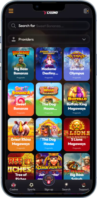 Games at MadCasino