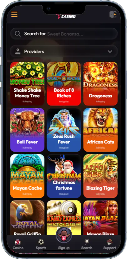 Madcasino Games for Mobile Devices